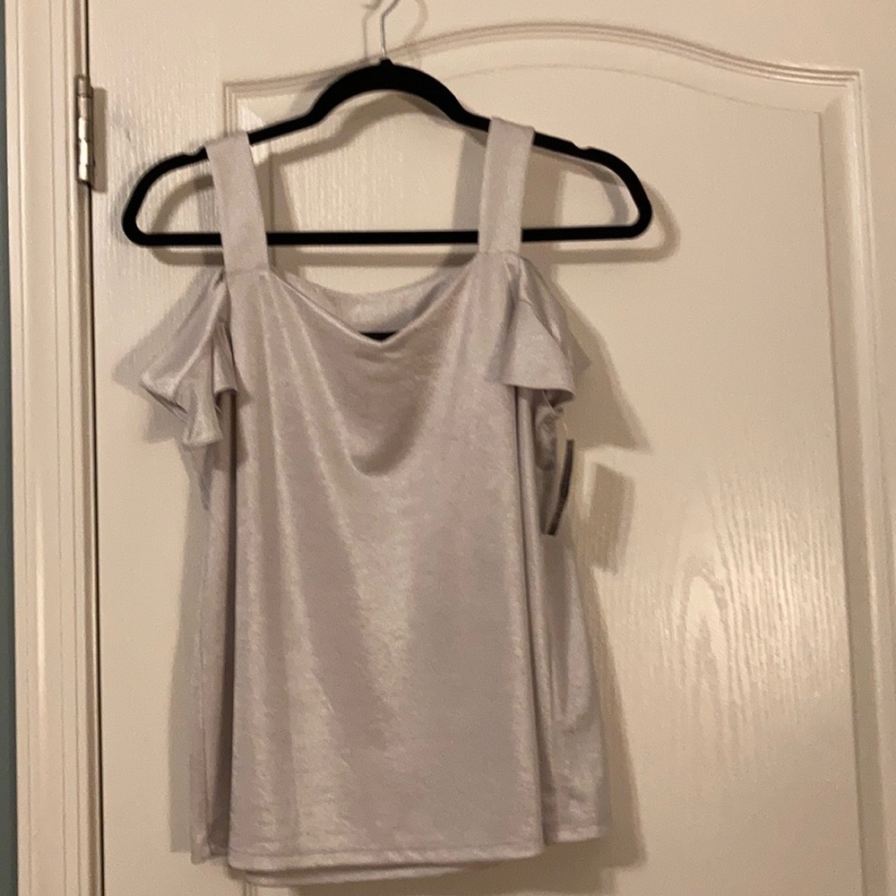 INC cold shoulder top